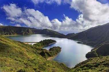 Lagoa Fogo, San Miguel Island Azores yapmak