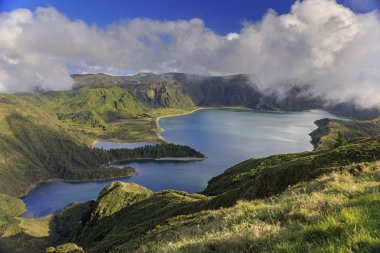 Lagoa Fogo, San Miguel Island Azores yapmak