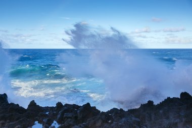 Dalga sıçrama buzlu instagram tonlama