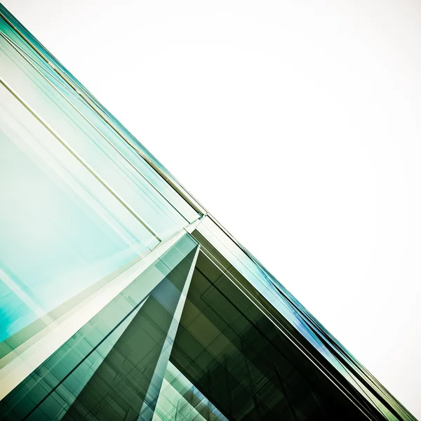 Futuristic architecture white isolated — Stock Photo, Image