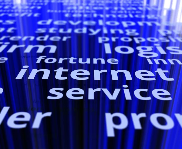 Internet szolgáltatás — Stock Fotó