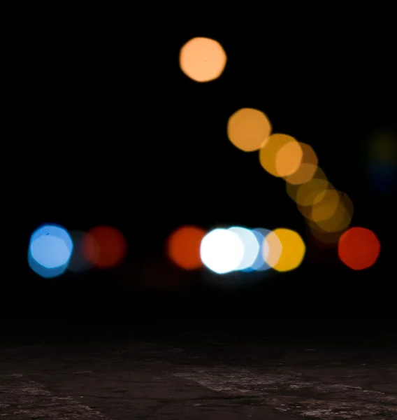 City blurred bokeh — Stock Photo, Image