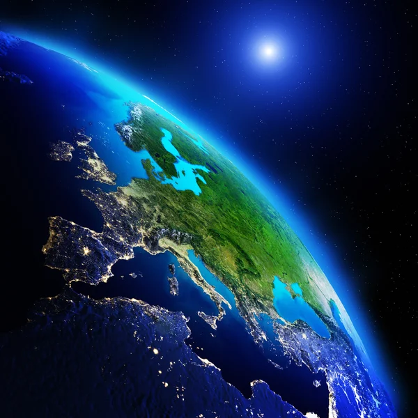 Jordens kontinenter — Stockfoto