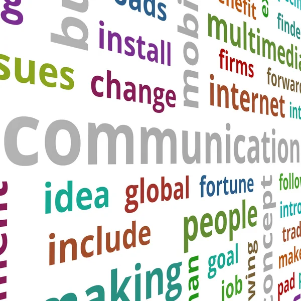 Concepto de comunicación — Foto de Stock