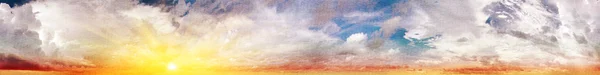 Renkli gökyüzü ve gün doğumu — Stok fotoğraf
