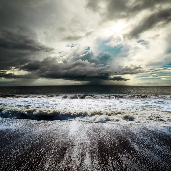 Tempestade marítima — Fotografia de Stock