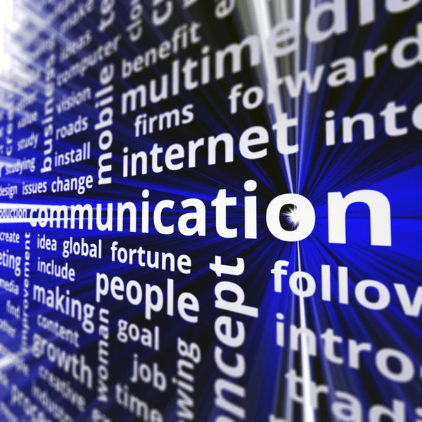 Conceito de Comunicação — Fotografia de Stock