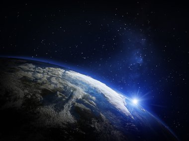 Uzaydan Dünya Gezegeni