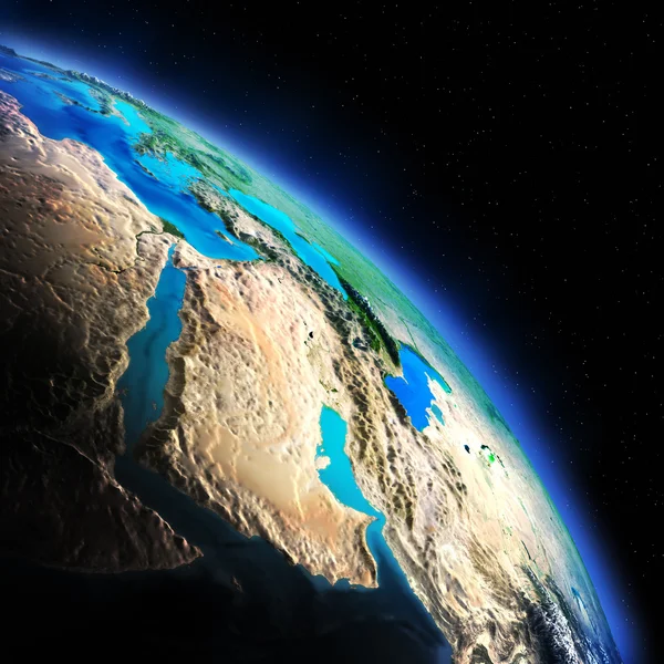 Земля из космоса — стоковое фото