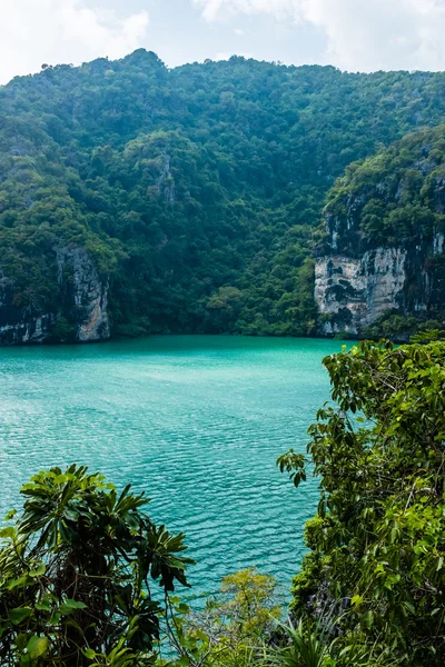 Lago di smeraldo Immagine Stock