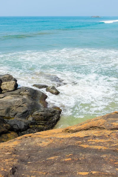 Indiska oceanen beach Stockbild