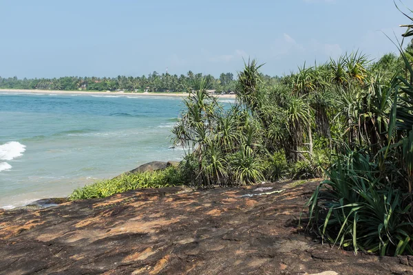 Strand am Indischen Ozean lizenzfreie Stockfotos