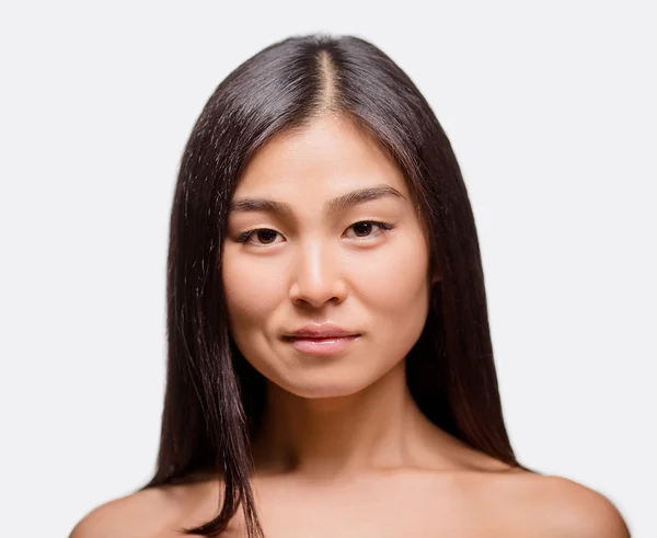 Nahaufnahme von nackt asiatisch dame — Stockfoto