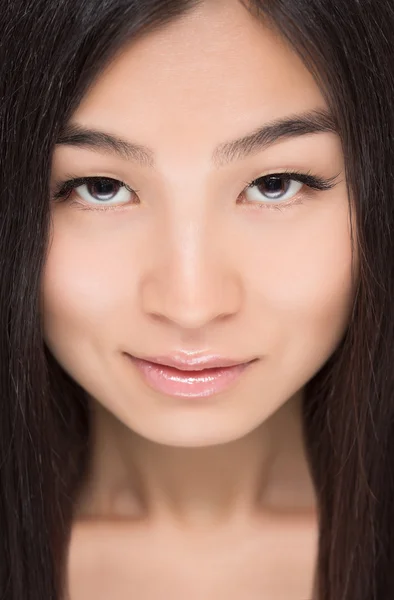 Gesicht der asiatischen Dame — Stockfoto