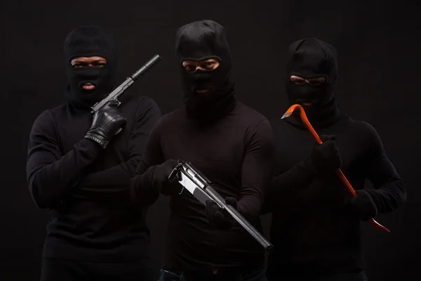 Picture of dangerous gangsters — Stock Photo, Image