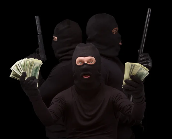 Picture of dangerous gangsters — Stock Photo, Image