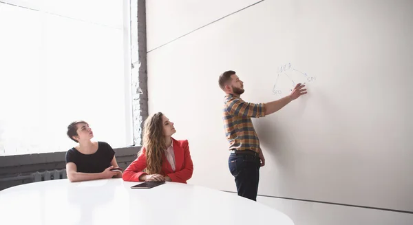 Metting de negócios no escritório — Fotografia de Stock