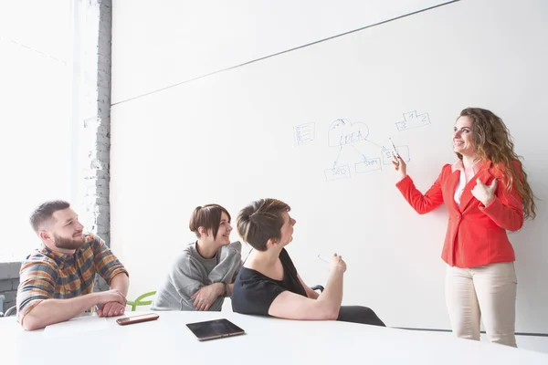 Business metting i office — Stockfoto