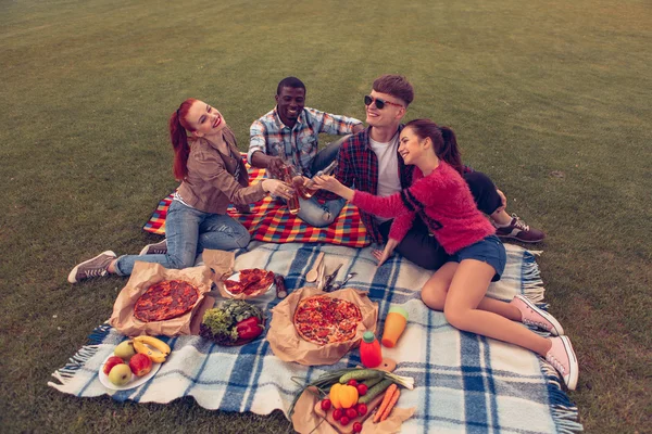 Mejores amigos en el picnic — Foto de Stock