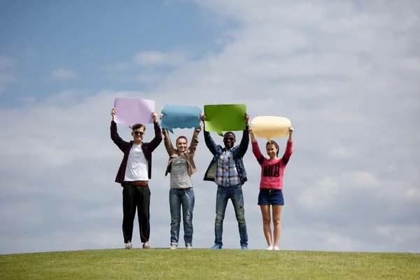 Mejores amigos en el picnic — Foto de Stock