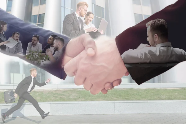 Business handshake concept. — Stock Photo, Image