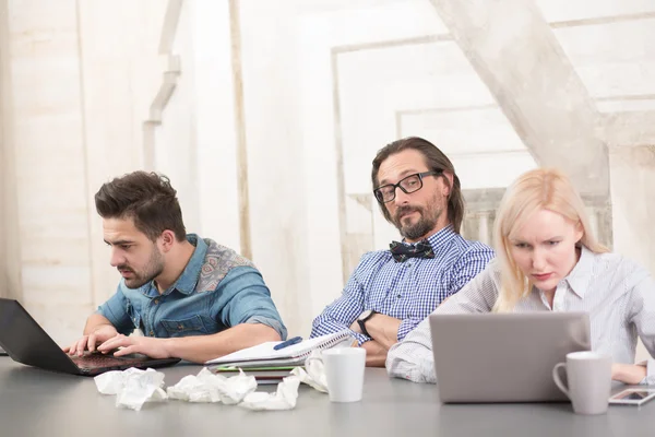 Coworking di businessteam — Foto Stock