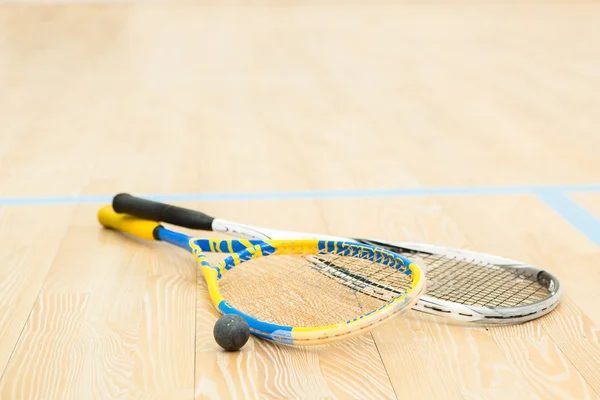 Squash racket closeup — Stock Photo, Image