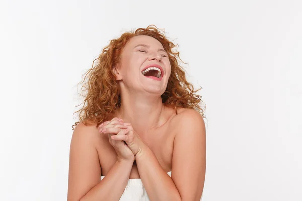 Mujer madura sonriente —  Fotos de Stock