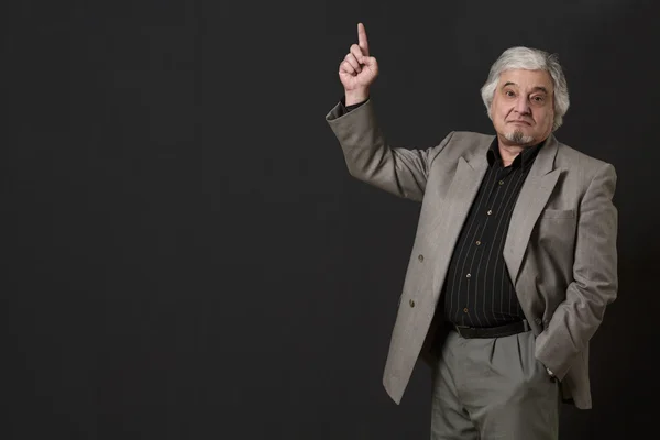 Profesor universitario o colegiado en estudio — Foto de Stock