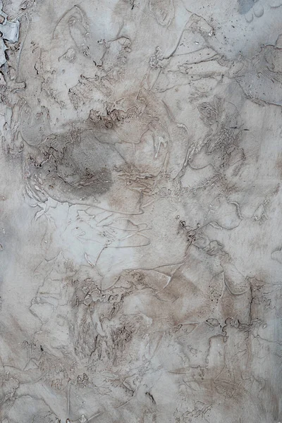 糊状白墙上油漆的抽象污迹 — 图库照片