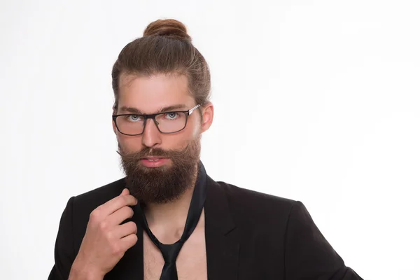 Bearded model — Stock Photo, Image