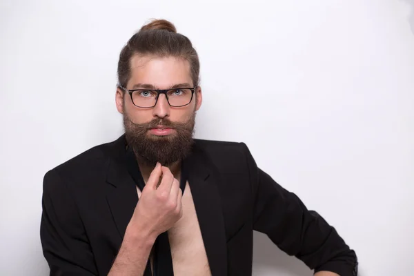 Bearded model — Stock Photo, Image