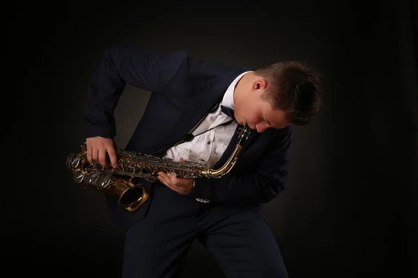 Saxophonist — Stock Photo, Image