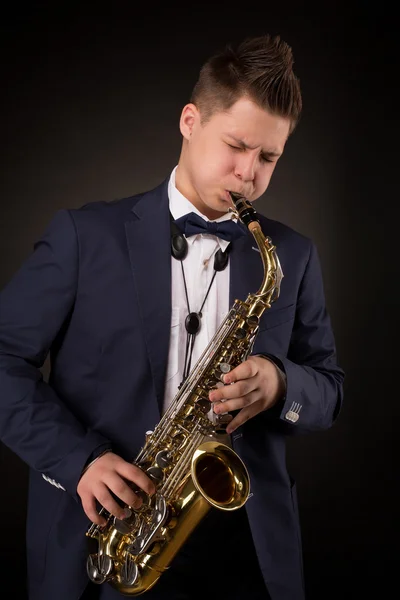 Saxophonist — Stock Photo, Image