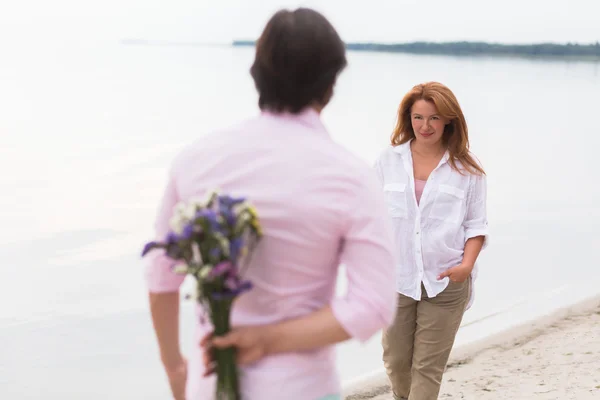 Middle-aged couple — Stock Photo, Image