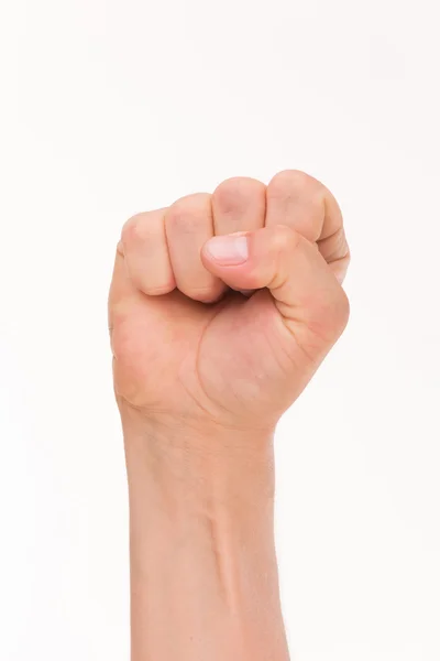 Mans fist — Stock Photo, Image