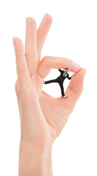 Womans hand expressing success — Stock Photo, Image