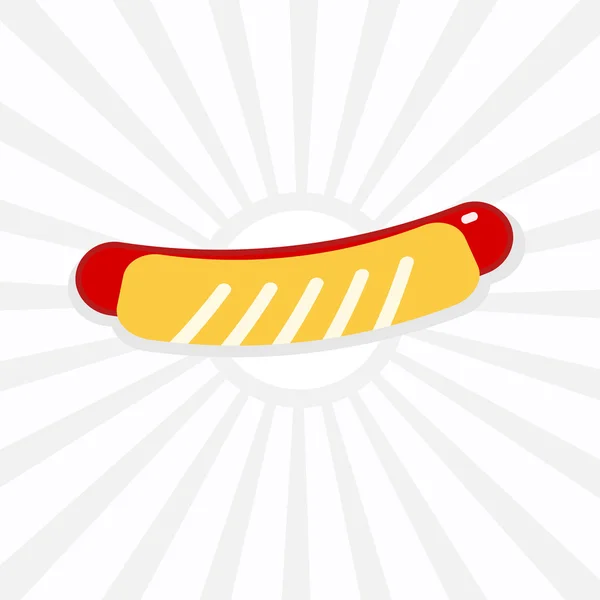 Vektor Hotdog icon — Stock vektor