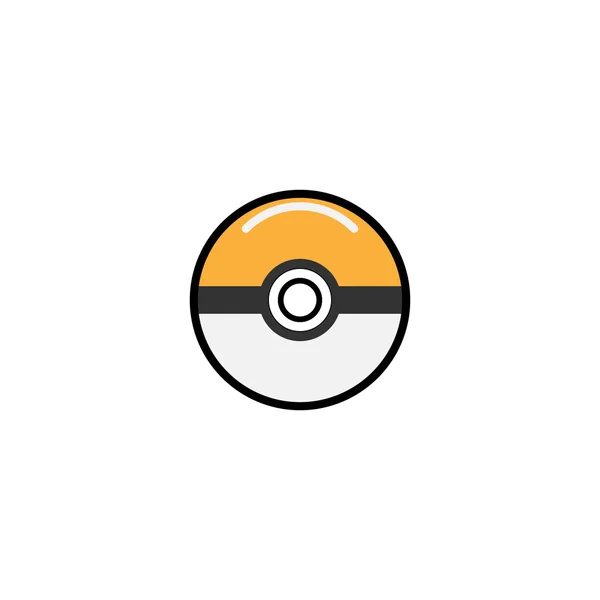 Vector game ball for play in team. Pokeball object Stock Vector by ©logoff  117683212