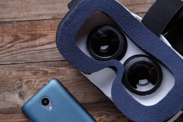 Gafas virtuales vr gafas auriculares — Foto de Stock