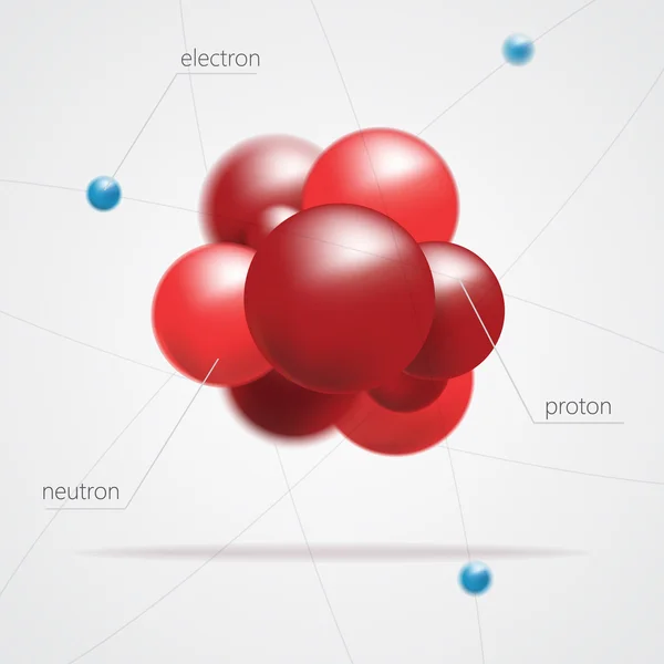 分子的结构矢量 — 图库矢量图片