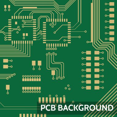 PCB vektör arka plan