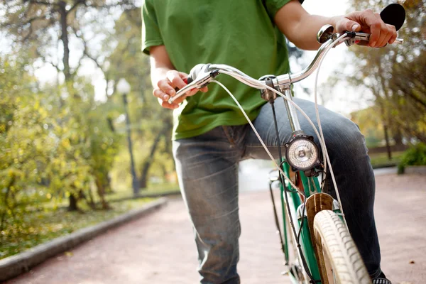 Ciclista — Fotografia de Stock