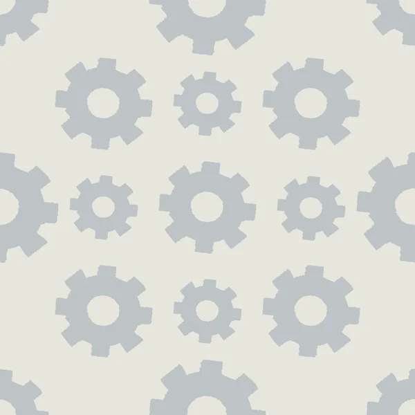 Seamless background with gears. — Stock Vector