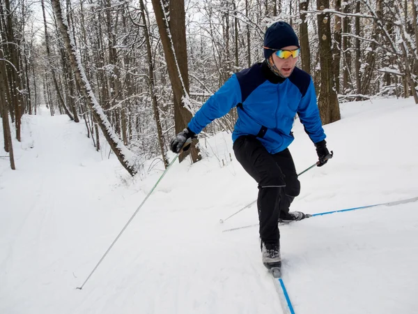 Skilanglauf Männer — Stockfoto