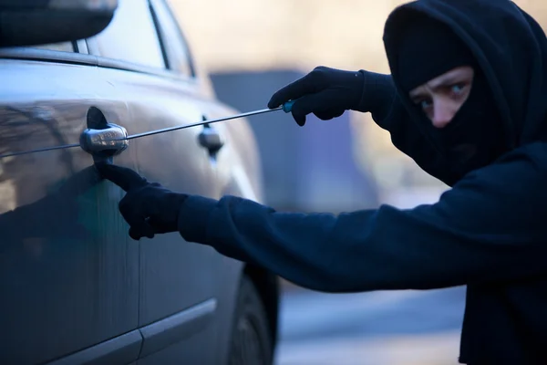 Car thief — Stock Photo, Image