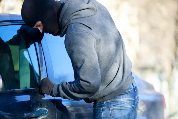 Car thief — Stock Photo, Image