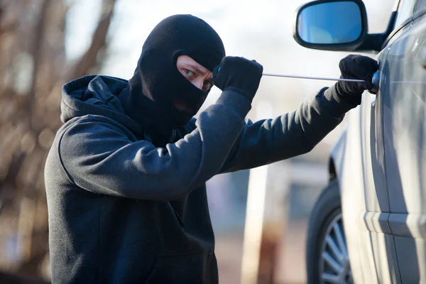 Car thief — Stock Photo, Image