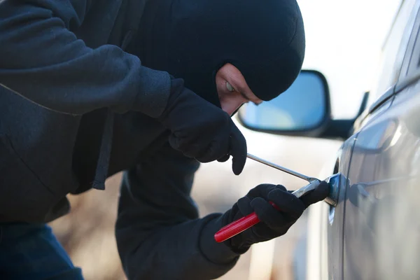 Car thief — Stock Photo, Image