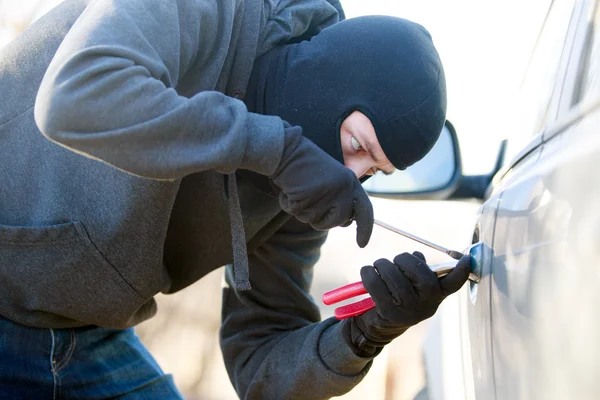 Car thief — Stock Photo, Image